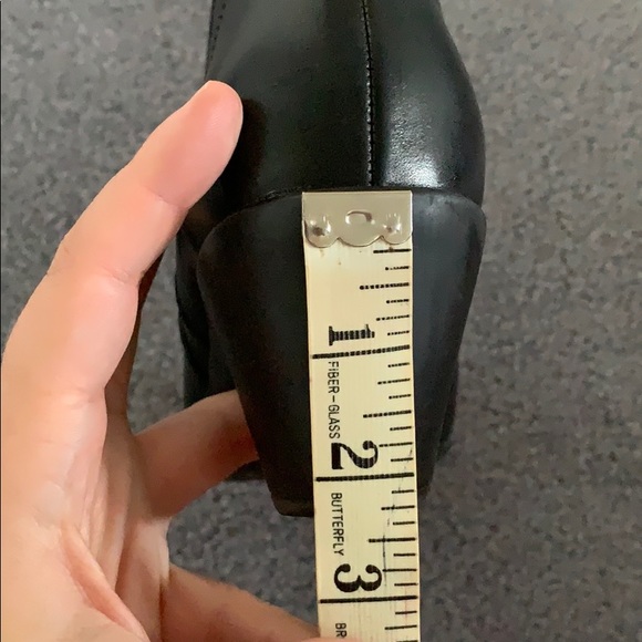 Black Leather Ankle Booties - Picture 11 of 13